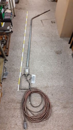 Lance for temperature measurement VESTAS with electric cable
